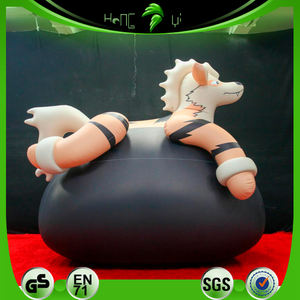 ของเล่นเป่าลมรูปทรงกลมแบบมัดได้ <span class=keywords><strong>Arcanine</strong></span> ของเล่นเป่าลมน่ารักแบบกำหนดเอง - Product Image 5