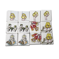 Jeu de mémoire en carton pour garçons et filles Jeu de cartes assorti amusant