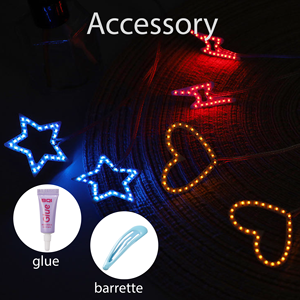 Professional Festival <b>LED</b> Face Tattoos Wholesale Sticker Lights for Nightclub Event Party Decoration - Product Image 3