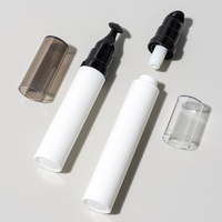 Flacons de crème pour les yeux cosmétiques personnalisés de luxe en PP avec pompe sans air, 5 ml, 7,5 ml, 10 ml, 15 ml