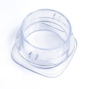 Tapa de tarro Reemplazo de tapas de <span class=keywords><strong>licuadora</strong></span> <span class=keywords><strong>Oster</strong></span> 4655 <span class=keywords><strong>Licuadora</strong></span> de alimentos Exprimidor de <span class=keywords><strong>licuadora</strong></span> Pieza de repuesto Cubierta de tarro de vidrio Taza medidora pequeña - Product Image 4