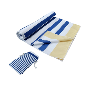 Serviettes <span class=keywords><strong>de</strong></span> <span class=keywords><strong>plage</strong></span> à rayures <span class=keywords><strong>de</strong></span> <span class=keywords><strong>cabine</strong></span>, serviettes super absorbantes à séchage rapide extra larges pour la <span class=keywords><strong>plage</strong></span>, les voyages, la serviette <span class=keywords><strong>de</strong></span> bain - Product Image 5
