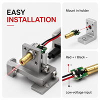 Module laser rouge 650 nm 5 mW, tête de positionnement industrielle à point unique avec pilote PCB 2,1-3 V, outils, instruments, accessoires, général