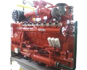 Fábrica de Alta Qualidade 957Kw 1Mw Heavy Duty Industrial SFGLD560 Motor Mathane Gás Biogás Plant Gerador Fuelless Chp Genset