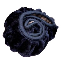 Housse de volant de voiture en fausse laine, extensible, chaude pour l'hiver, universelle, 38 cm, accessoire intérieur automobile