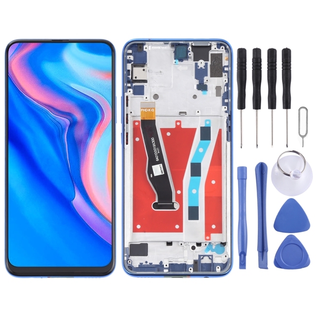 Wholesale Factory Hot Selling Original LCD Screen and Digitizer Full Assembly with Frame for Huawei Y9 Prime (2019)(Blue)