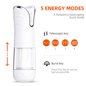 Automatic Electric <strong>Shock</strong> Vibrating Stroker Male Masturbator Hands-Free Penis <strong>Massager</strong> with Sucking Feature for Pleasure - Product Image 3