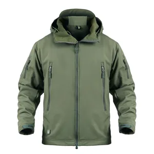 Мужская уличная куртка S.archon M65 из мягкой кожи акулы, водонепроницаемая камуфляжная куртка, оптовая продажа, зима