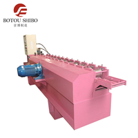 Machine de formage à froid automatique pour portes à enroulement en acier métallique, pour la production de lames de porte de haute précision