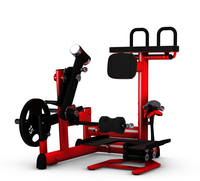 Équipement de fitness de gymnastique réglable fabriqué en Chine Machines à courber les triceps assis en hauteur Machine à courber les biceps Matériau en acier