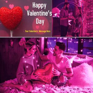 Màu Hồng Cổ Tích đèn Pin hoạt động 10ft 30 Led không thấm nước đom đóm đèn Bạc Dây Mini LED Đèn - Product Image 2