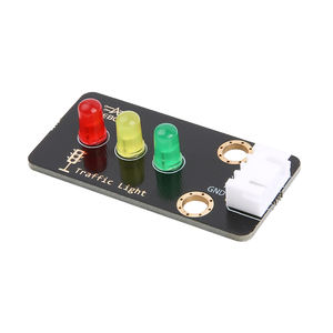 ACEBOTT OEM/ODM 4 Pin 3.3 V-5 V Mini LED merah kuning hijau RGB modul lampu sinyal lalu lintas untuk <span class=keywords><strong>Arduino</strong></span> untuk Kit elektronik Stem DIY - Product Image 3