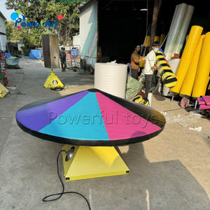 Juego deportivo inflable interactivo, juego de limpieza, paseo mecánico en rueda de Diablos inflable - Product Image 3