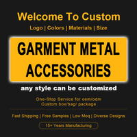 Boucles de ceinture personnalisées avec logo, étiquettes métalliques pour vêtements, œillets, boutons, chaînes de pantalon pour accessoires masculins en acier, alliage de zinc, laiton