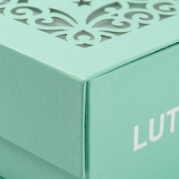 Boîte cadeau en carton rigide recyclable avec fermeture magnétique et logo personnalisé, doublure en éponge pour cadre photo, emballage cosmétique de luxe