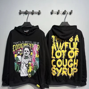 C'est vraiment beaucoup <span class=keywords><strong>de</strong></span> sirop contre la toux – Sweat-shirts à capuche pour hommes, pull-over <span class=keywords><strong>de</strong></span> qualité supérieure 100 % coton avec impression en relief pour hommes - Product Image 1