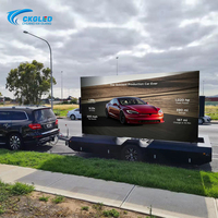CKGLED extérieur LED camion publicité mobile LED remorque écran d'affichage