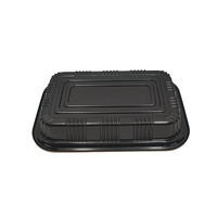 JY-815 umwelt freundlicher Deckel mit kleinen Ohren Food Box Rechteck Sushi Food Container Packbox