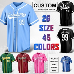 Maillot de baseball personnalisé pour hommes et femmes chemises d'uniforme personnalisées numéros de nom imprimés conception cousue préférée des fans de sport - Product Image 4