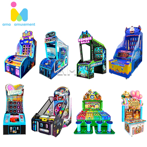 2026 AMA Macchina da Gioco Arcade da Interno a Moneta, con Sistema di Riscatto Biglietti, per Bambini, Modello Ball Master, Happy Pitching, Ball Buster, Gioco di Tiro, Versione Inglese - Product Image 4