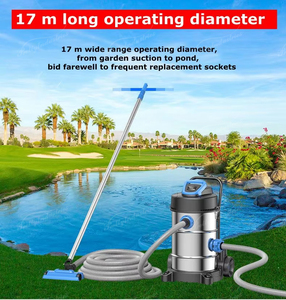 Machine d'aspiration des eaux usées <span class=keywords><strong>pour</strong></span> étang à poissons, filtre de nettoyage d'étang, pompe à vide sous-marine <span class=keywords><strong>pour</strong></span> piscine, prise EU 220V 50Hz, CPS-102 - Product Image 5