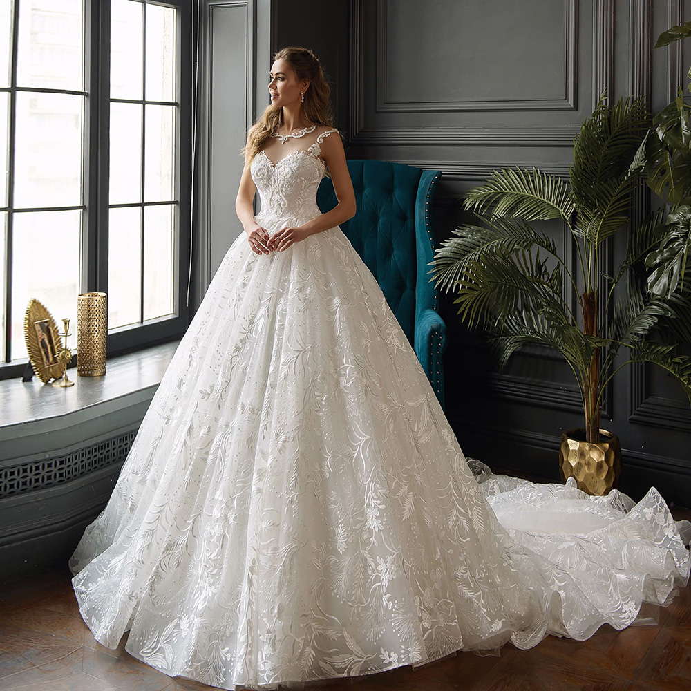 princess wedding dresses 2021 Princess Wedding Dresses a-Line 2021