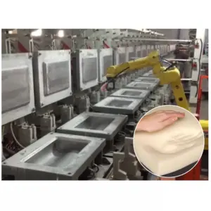 Machine de fabrication d'éponge en mousse de polyuréthane, pour la fabrication des oreillers