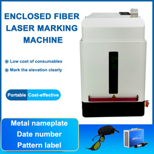 Factory Supply Mini 20w Enclosed Fiber Metal Laser Marker Engraving Machine Portable Metal Fiber Laser Marking Machines - Product Image 3