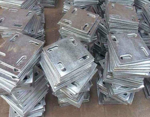 Plaque d'encastrement personnalisée en acier Plaque de <span class=keywords><strong>goujon</strong></span> pour béton préfabriqué - Product Image 3