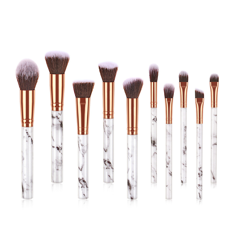 10 Pcs Premium Makeup Brush Set
