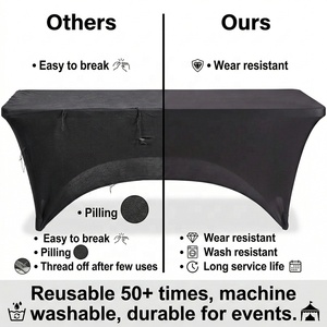 Скатерть для коктейльного стола из спандекса - Product Image 2