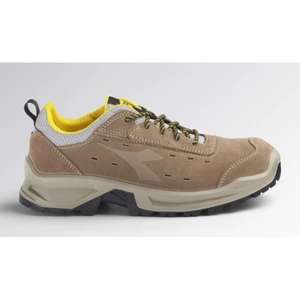 DIADORA UTILITY-701,177658-30050/40 Zapato DE SEGURIDAD marrón oscuro bajo en piel italiana de ante perforada S1P SRC - Product Image 1