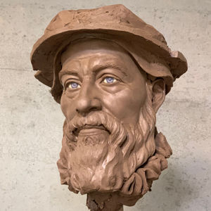 Statue d'ébauche en argile à tête personnalisée de taille <span class=keywords><strong>LIife</strong></span> réaliste élevée - Product Image 1