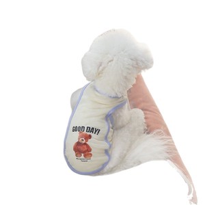 Summer Cooling Vest For Pets Dogs Cats Cute <b>Bear</b> Design Breathable Polyester XS 6XL Pet Clothes - Product Image 5