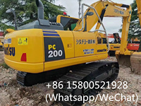 Pelleteuse Komatsu 200 Doosan 225 Caterpillar 320D Hyundai 220 Hitachi 240 Volvo 210 d'occasion