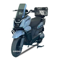 SINSKI Motocyclette Électrique Puissante 1000W Efficace, Scooter Électrique Abordable de Wuxi