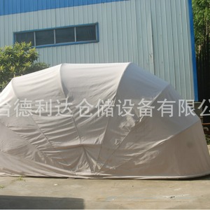 Delida Retractable Garage Cover Cloth Material Manual Operation Outdoor Use - Product Image 1