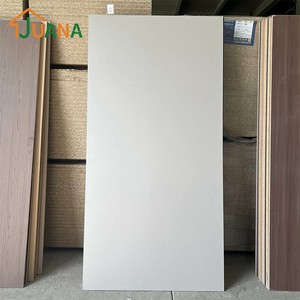 Commercio all'ingrosso di JUANA 18mm ad alta densità di mobili di grado bianco melamina truciolare di pannelli laminati grezzi per applicazioni da cucina - Product Image 2