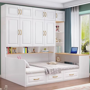 Combinazione Moderna e Semplice in Legno Massello per Arredamento della Cameretta dei Bambini - Armadi Disponibili a Prezzi Scontati - Product Image 2