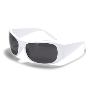 Y2090 moda al aire libre grandes marcos Y2K sombras logotipo personalizado <span class=keywords><strong>de</strong></span> gran tamaño futurista PC <span class=keywords><strong>gafas</strong></span> <span class=keywords><strong>de</strong></span> <span class=keywords><strong>sol</strong></span> para Mujeres Hombres - Product Image 5