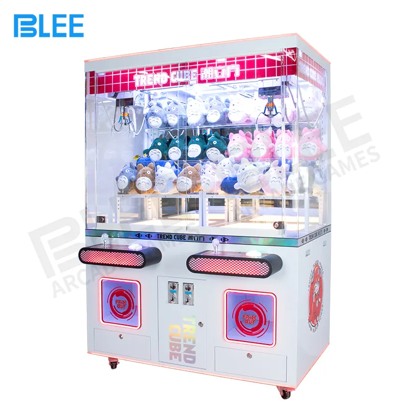 Аркадный Игровой Автомат для парка развлечений, недорогая сумасшедшая игрушка с 2 кранами, игровой автомат