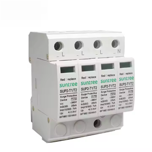 Bibo Xtester-SUP1-40-AC 4P 20KA Clase B c SPD Dispositivo de Protección Contra Sobretensiones Tipo 1 2 Alta Precisión OEM Garantía de un Año - Product Image 1