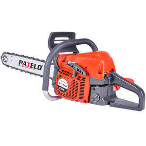 Tronçonneuse à essence professionnelle 58cc PT998 scie à chaîne à longue durée de vie optimisée à faible vibration de haute qualité avec le CE de TUV - Product Image 1