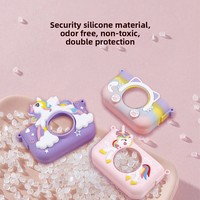 Nouvelle coque de protection en silicone anti-chute pour mini-caméra enfant 2.0, motif dessin animé transfrontalier