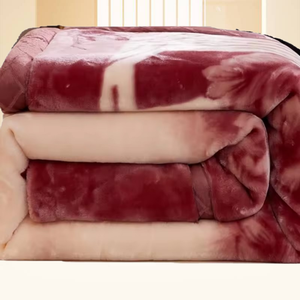 Nueva Manta de Invierno Gruesa de Raschel, de Una o Dos Capas, Cálida, Acrílica, para Bodas, Adultos, Mujeres, Suave - Product Image 5