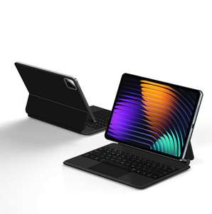 เคสแม่เหล็กแบบบางพิเศษพร้อมคีย์บอร์ดเรืองแสง RGB แผ่นควบคุมบลูทูธไร้สายสำหรับ <span class=keywords><strong>Xiaomi</strong></span> <span class=keywords><strong>mipad</strong></span> <span class=keywords><strong>5</strong></span> 5Pro ผลิตภัณฑ์ใหม่11นิ้ว - Product Image 2