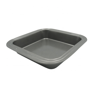 Plaque de cuisson carrée de 23 cm, épaisse, avec revêtement antiadhésif de qualité supérieure pour la pâtisserie maison. Performances de libération de la matière alimentaire exceptionnelles - Product Image 3