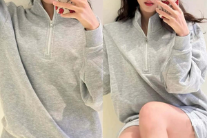 Set di Tute da Ginnastica in Cotone 100% di Alta Qualità, <span class=keywords><strong>Abbigliamento</strong></span> Uomo, Felpe con Cappuccio, Tute Sportive, Felpe Streetwear, Felpa con Zip a un Quarto per Uomo - Product Image 4