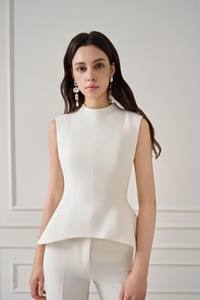 Luxury Women's Fashion Chic Women's A-Line Mini <b>Dress</b> - Sleeveless & Versatile with Custom Branding Made in Vietnam. - Product Image 2