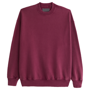 EcoSmart Individuell Bedruckter Umweltfreundlicher Einfarbiger Gewaschener Lässiger Fleece 100% Baumwolle Rundhals-Pullover für Herren (Herbst ODM 1 2 - Product Image 4
